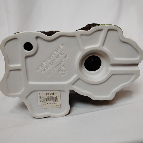 Dept 56 Dickens Village Thornbury Chapel Lighted House Christmas 2001 MIB - Picture 10 of 16